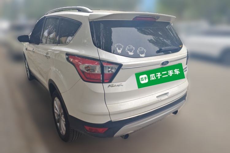 Used Ford Kuga 2017 EcoBoost 245 4x4 Prestige Edition Rear Left 45 Deg