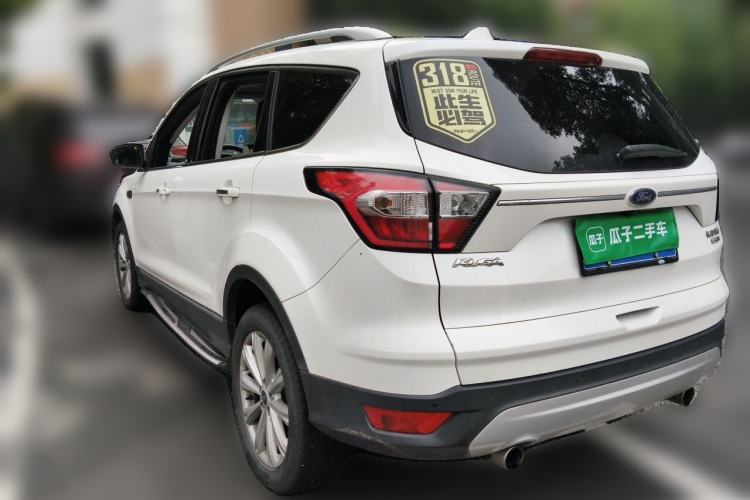 Used Ford Kuga 2017 EcoBoost 245 4x4 Prestige Edition Rear Left 45 Deg