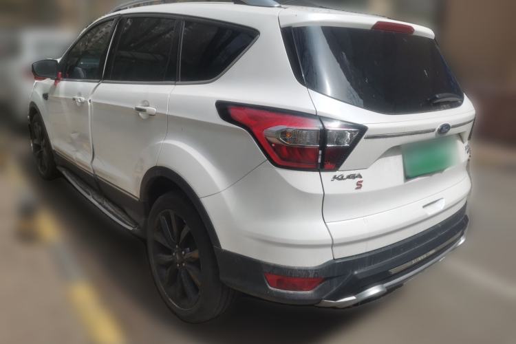 Used Ford Kuga 2017 EcoBoost 245 4x4 Prestige Edition Rear Left 45 Deg