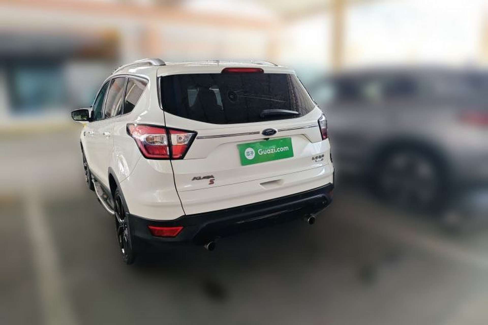 Used Ford Kuga 2017 EcoBoost 245 Four-Wheel-Drive Sport Model Rear Left 45 Deg