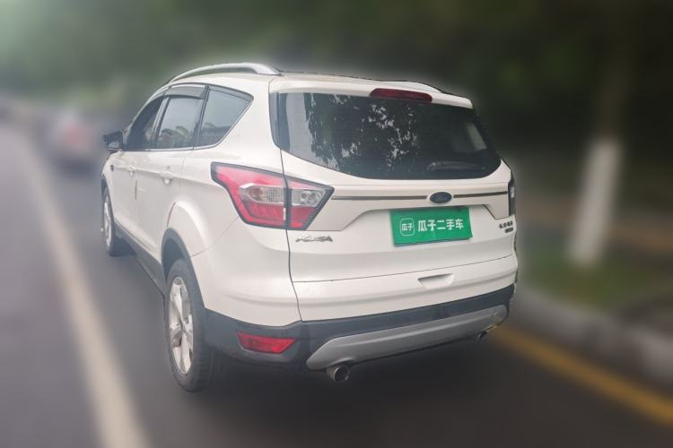 Used Ford Kuga 2017 EcoBoost 180 Two-Wheel-Drive Elite Trim Rear Left 45 Deg