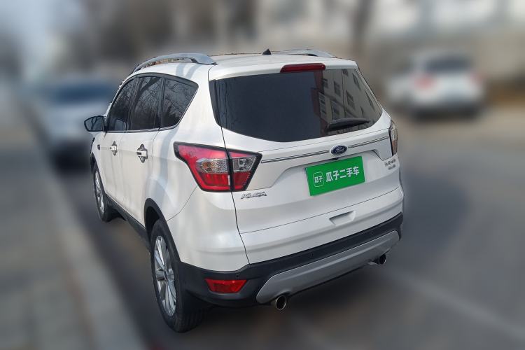 Used Ford Kuga 2017 EcoBoost 245 4x4 Prestige Edition Rear Left 45 Deg