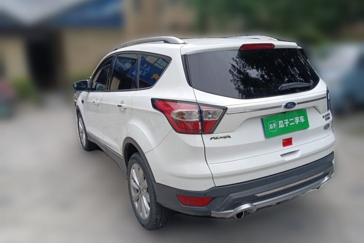 Used Ford Kuga 2017 EcoBoost 245 4x4 Prestige Edition Rear Left 45 Deg