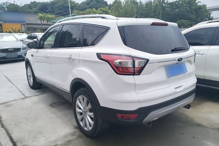 Used Ford Kuga 2017 EcoBoost 180 Four-Wheel Drive Luxury Wing Model Rear Left 45 Deg