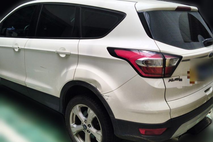 Used Ford Kuga 2017 EcoBoost 180 Two-Wheel-Drive Elite Trim Rear Left 45 Deg