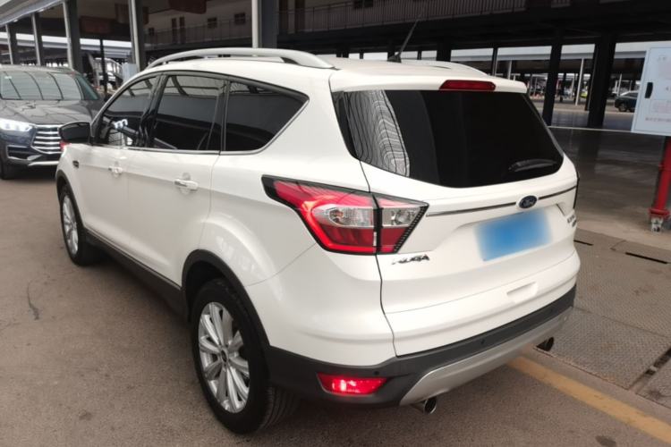 Used Ford Kuga 2017 EcoBoost 180 Four-Wheel Drive Luxury Wing Model Rear Left 45 Deg