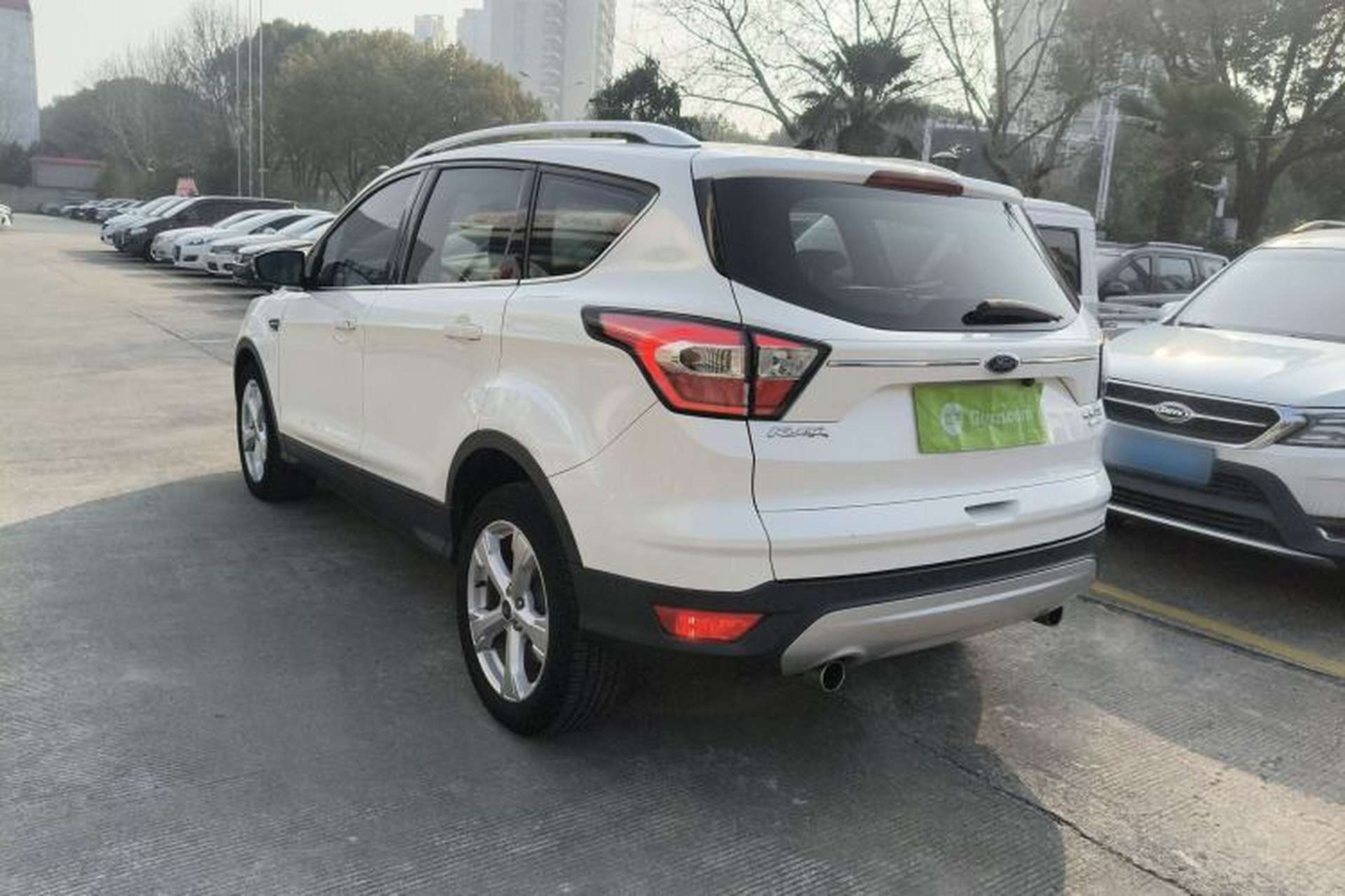 Used Ford Kuga 2017 EcoBoost 180 Two-Wheel-Drive Platinum Edition Rear Left 45 Deg