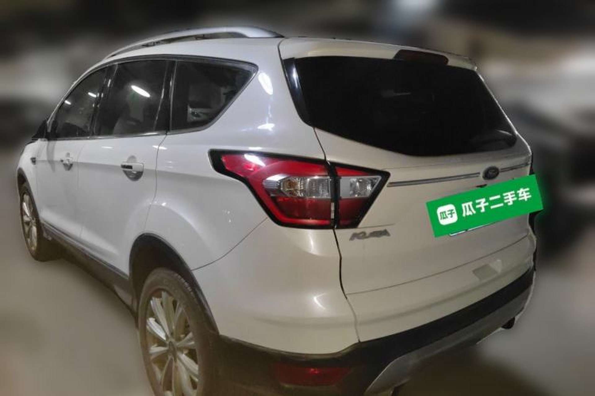 Used Ford Kuga 2017 EcoBoost 245 4x4 Prestige Edition Rear Left 45 Deg