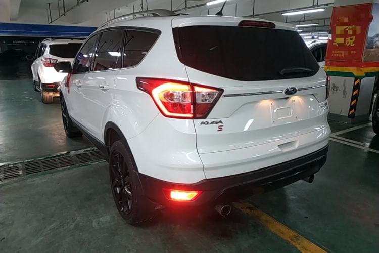 Used Ford Kuga 2017 EcoBoost 245 Four-Wheel-Drive Sport Model Rear Left 45 Deg