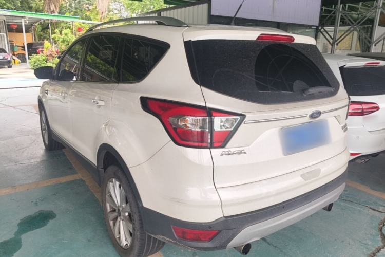 Used Ford Kuga 2017 EcoBoost 245 4x4 Prestige Edition Rear Left 45 Deg
