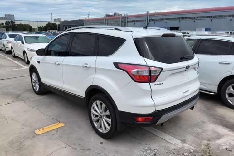 Used Ford Kuga 2017 EcoBoost 180 Four-Wheel Drive Luxury Wing Model Rear Left 45 Deg