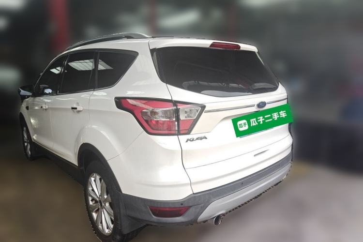Used Ford Kuga 2017 EcoBoost 180 Four-Wheel Drive Luxury Wing Model Rear Left 45 Deg