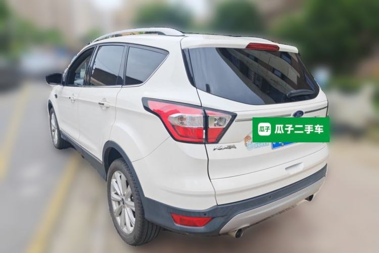Used Ford Kuga 2017 EcoBoost 245 4x4 Prestige Edition Rear Left 45 Deg