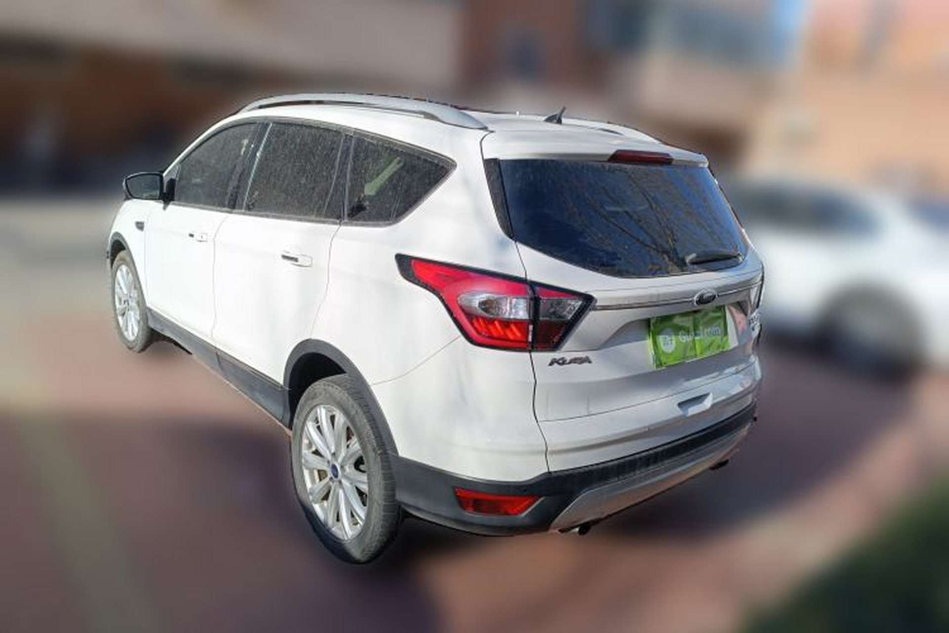 Used Ford Kuga 2017 EcoBoost 180 Four-Wheel Drive Luxury Wing Model Rear Left 45 Deg