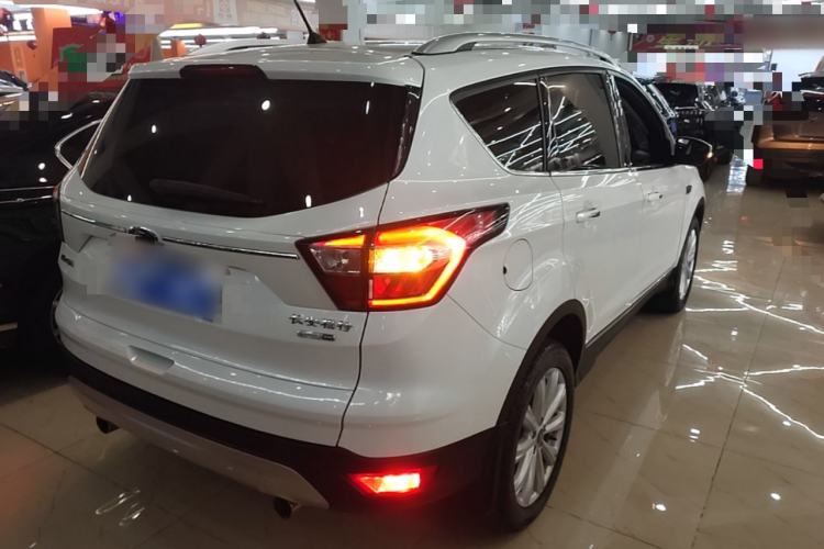 Used Ford Kuga 2017 EcoBoost 180 Four-Wheel Drive Luxury Wing Model Rear Right 45 Deg