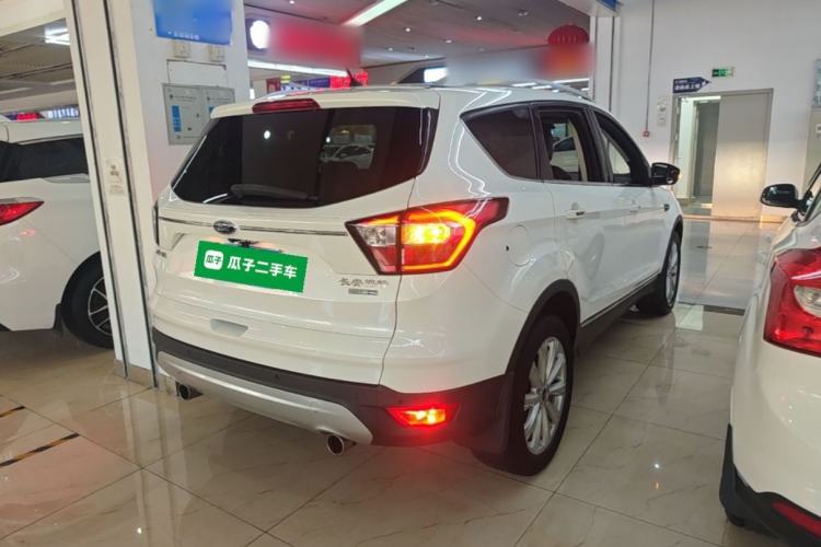 Used Ford Kuga 2017 EcoBoost 245 4x4 Prestige Edition Rear Right 45 Deg