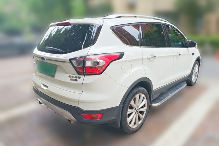 Used Ford Kuga 2017 EcoBoost 245 4x4 Prestige Edition Rear Right 45 Deg