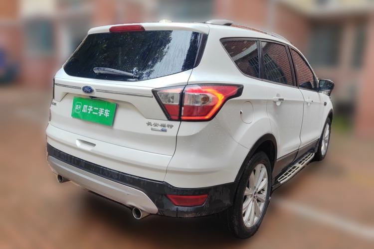 Used Ford Kuga 2017 EcoBoost 180 Four-Wheel Drive Luxury Wing Model Rear Right 45 Deg