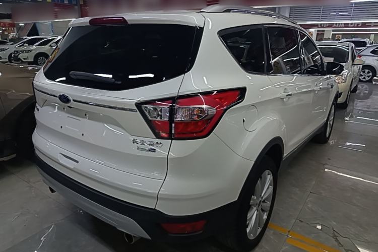 Used Ford Kuga 2017 EcoBoost 245 4x4 Prestige Edition Rear Right 45 Deg