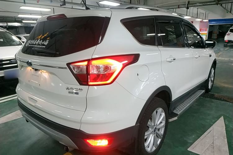 Used Ford Kuga 2017 EcoBoost 245 4x4 Prestige Edition Rear Right 45 Deg