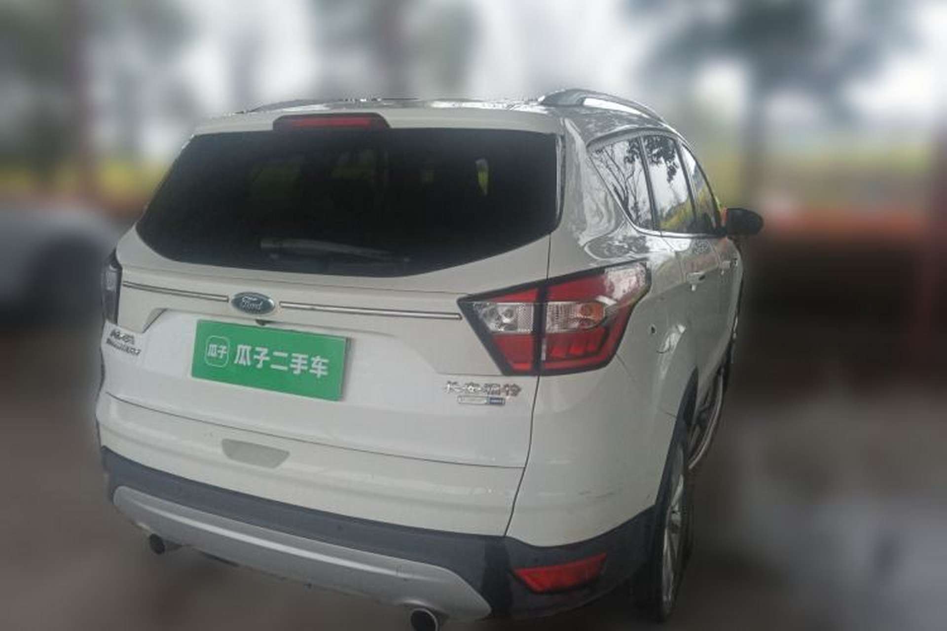 Used Ford Kuga 2017 EcoBoost 245 Four-Wheel Drive Titanium Edition Rear Right 45 Deg