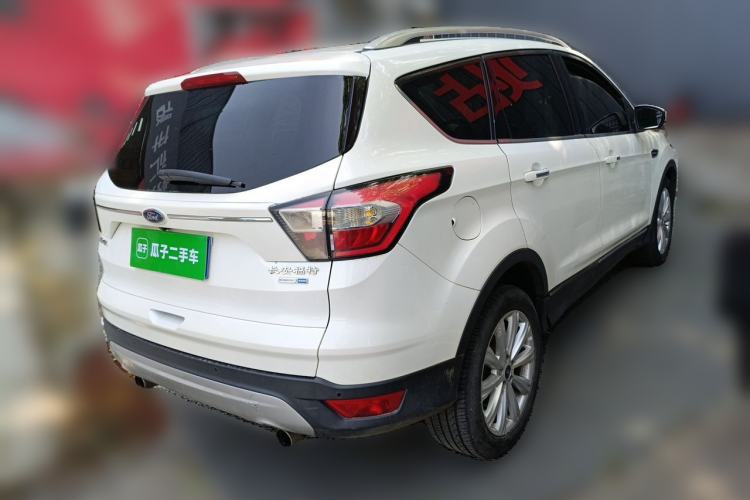 Used Ford Kuga 2017 EcoBoost 180 Four-Wheel Drive Luxury Wing Model Rear Right 45 Deg