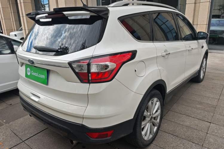 Used Ford Kuga 2017 EcoBoost 245 4x4 Prestige Edition Rear Right 45 Deg