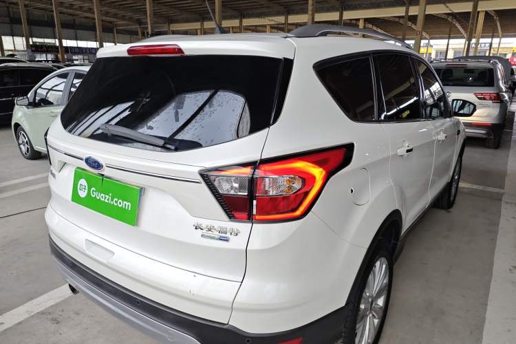 Used Ford Kuga 2017 EcoBoost 245 4x4 Prestige Edition Rear Right 45 Deg