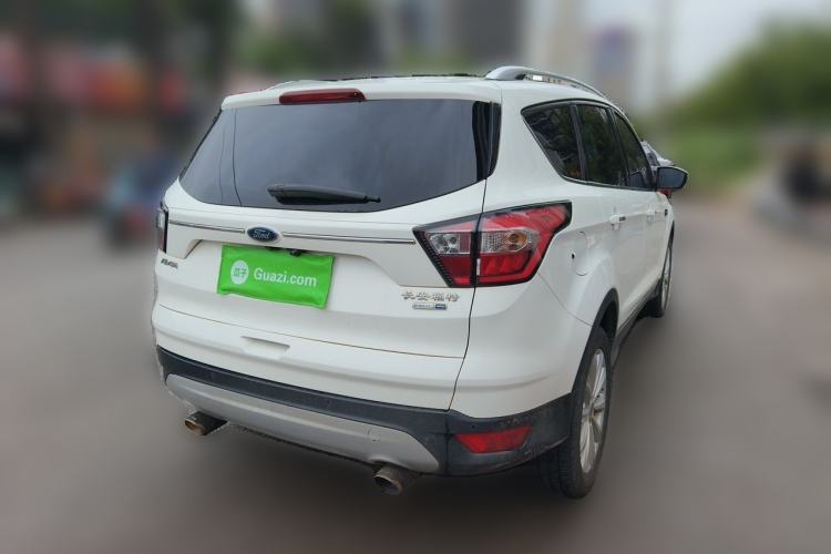 Used Ford Kuga 2017 EcoBoost 245 4x4 Prestige Edition Rear Right 45 Deg