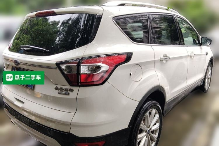 Used Ford Kuga 2017 EcoBoost 245 4x4 Prestige Edition Rear Right 45 Deg
