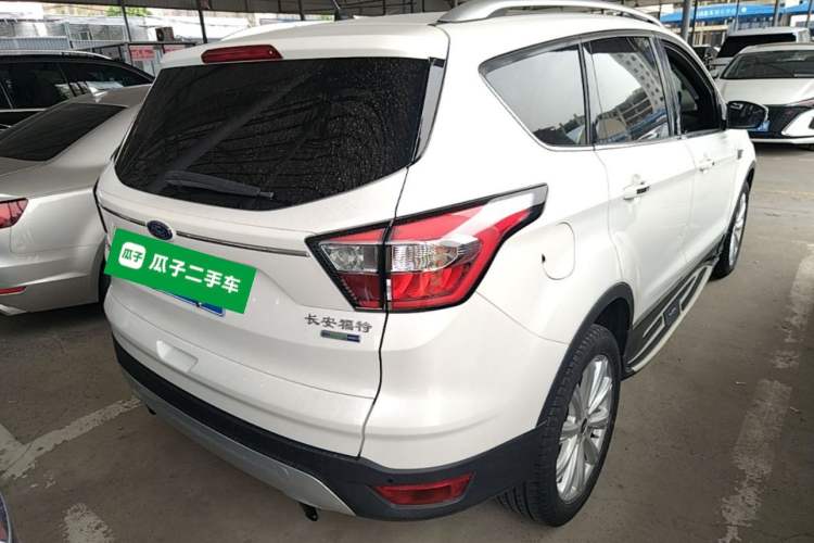 Used Ford Kuga 2017 EcoBoost 180 Four-Wheel Drive Luxury Wing Model Rear Right 45 Deg