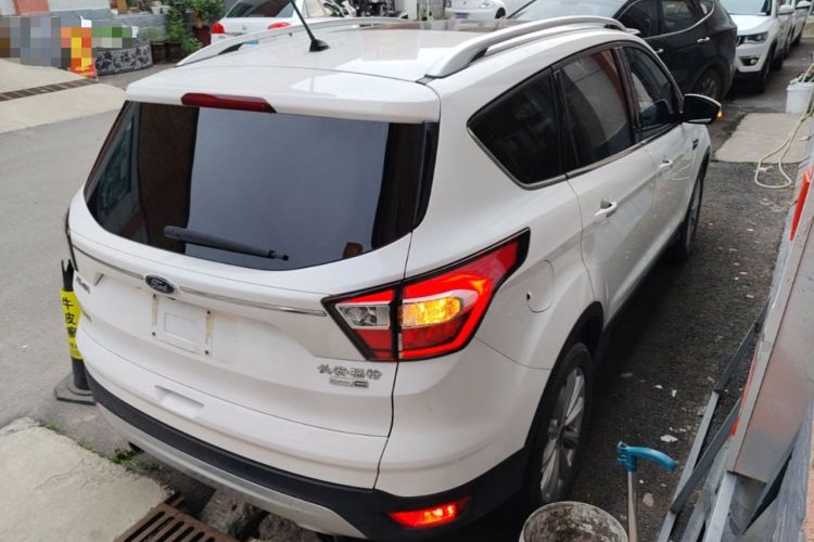 Used Ford Kuga 2017 EcoBoost 245 4x4 Prestige Edition Rear Right 45 Deg