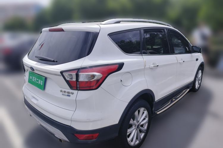 Used Ford Kuga 2017 EcoBoost 245 Four-Wheel Drive Titanium Edition Rear Right 45 Deg