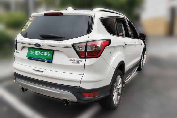 Used Ford Kuga 2017 EcoBoost 245 4x4 Prestige Edition Rear Right 45 Deg