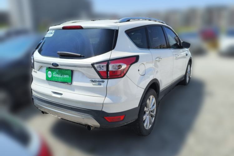 Used Ford Kuga 2017 EcoBoost 245 4x4 Prestige Edition Rear Right 45 Deg