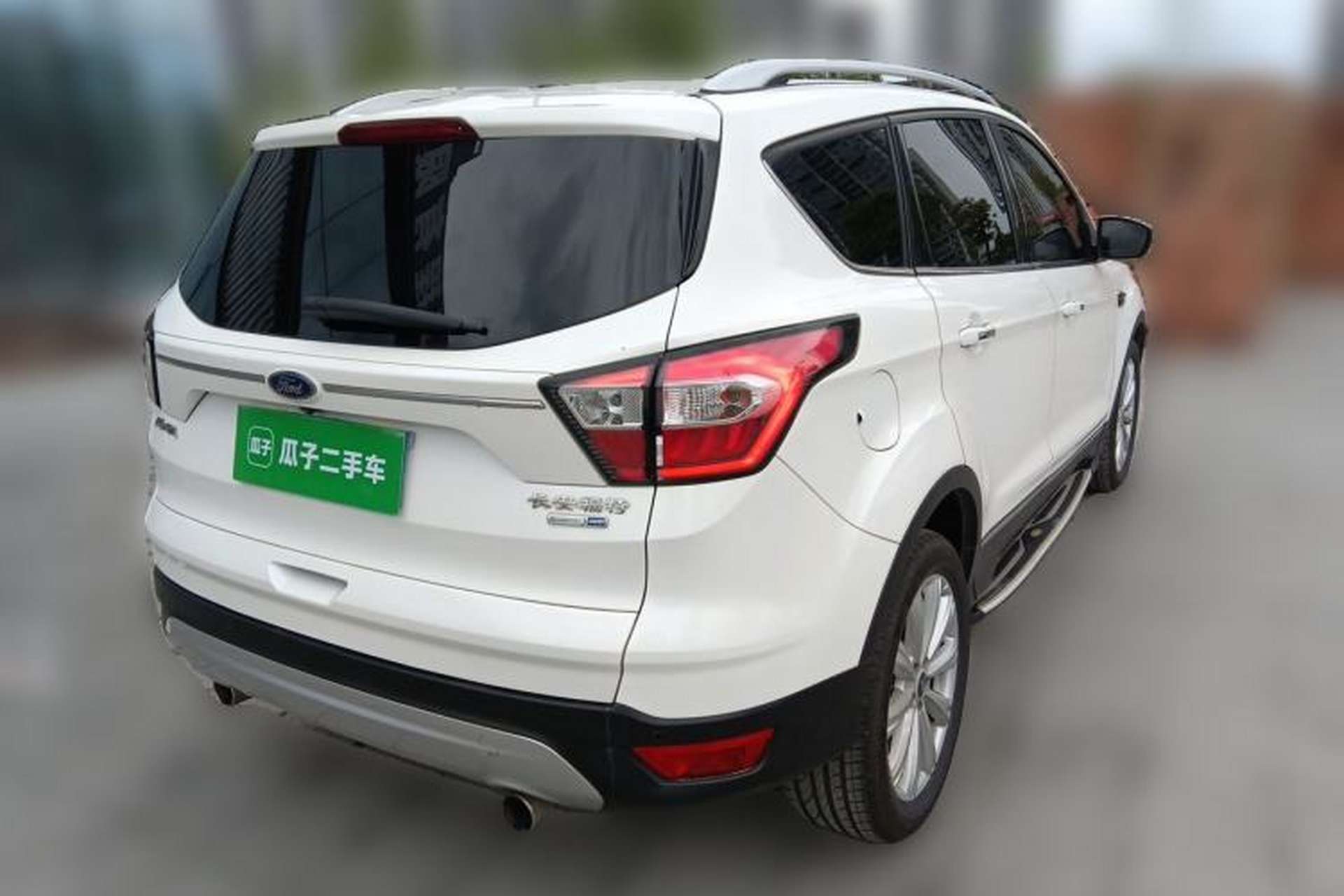 Used Ford Kuga 2017 EcoBoost 245 4x4 Prestige Edition Rear Right 45 Deg