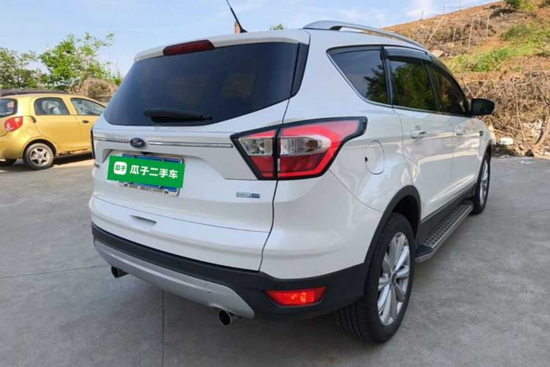 Used Ford Kuga 2017 EcoBoost 245 4x4 Prestige Edition Rear Right 45 Deg