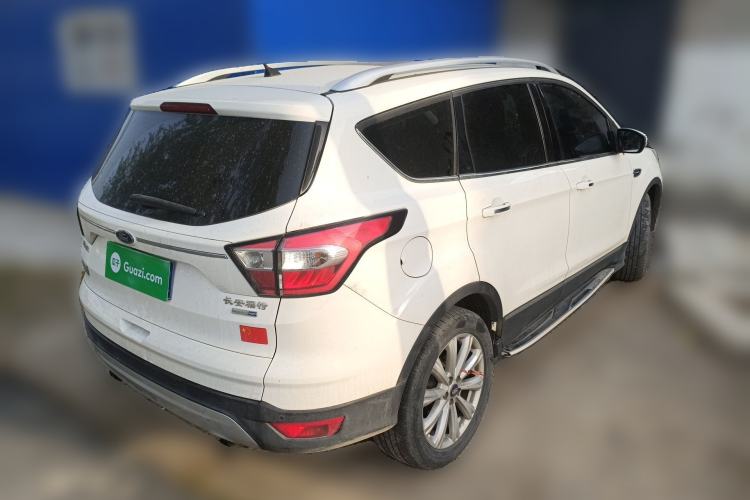 Used Ford Kuga 2017 EcoBoost 180 Four-Wheel Drive Luxury Wing Model Rear Right 45 Deg