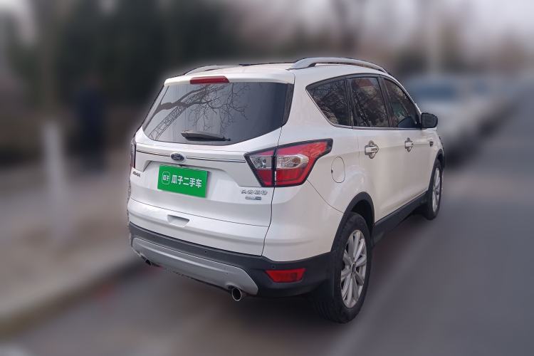 Used Ford Kuga 2017 EcoBoost 245 4x4 Prestige Edition Rear Right 45 Deg