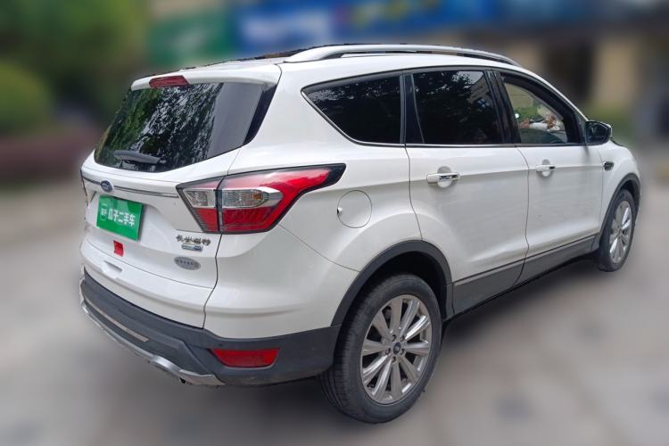 Used Ford Kuga 2017 EcoBoost 245 4x4 Prestige Edition Rear Right 45 Deg