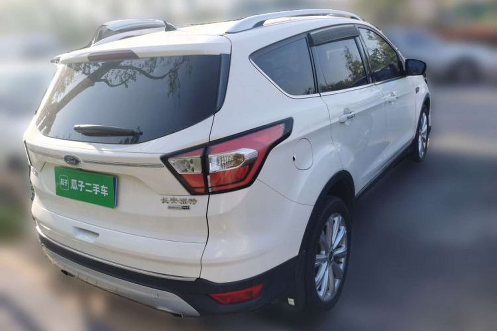 Used Ford Kuga 2017 EcoBoost 245 4x4 Prestige Edition Rear Right 45 Deg