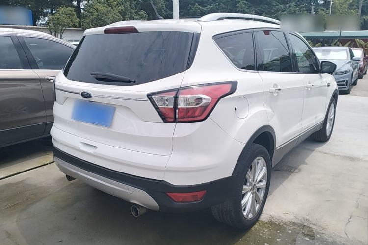 Used Ford Kuga 2017 EcoBoost 180 Four-Wheel Drive Luxury Wing Model Rear Right 45 Deg