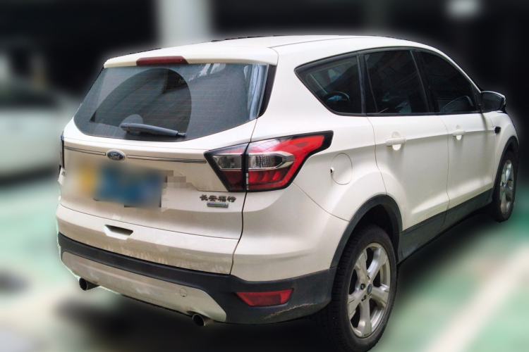 Used Ford Kuga 2017 EcoBoost 180 Two-Wheel-Drive Elite Trim Rear Right 45 Deg