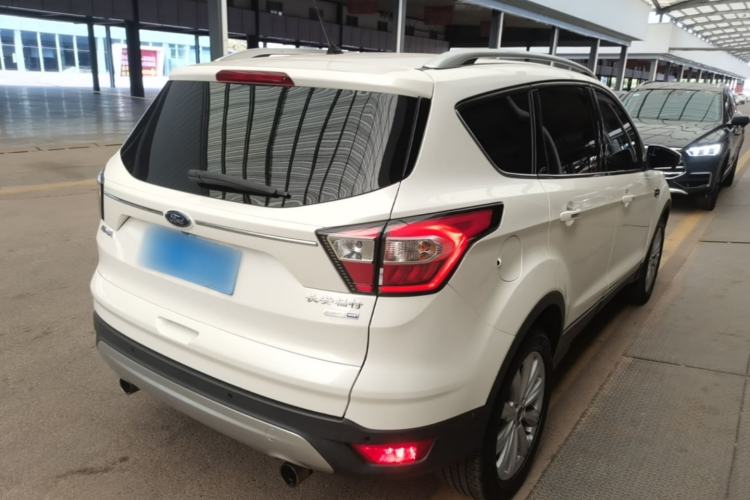 Used Ford Kuga 2017 EcoBoost 180 Four-Wheel Drive Luxury Wing Model Rear Right 45 Deg