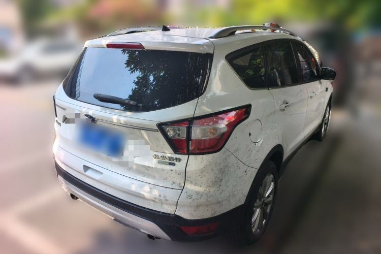 Used Ford Kuga 2017 EcoBoost 245 4x4 Prestige Edition Rear Right 45 Deg