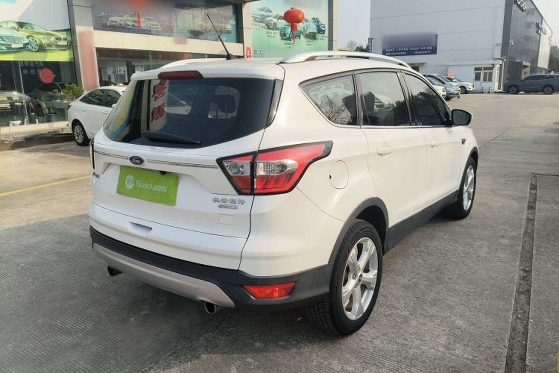 Used Ford Kuga 2017 EcoBoost 180 Two-Wheel-Drive Platinum Edition Rear Right 45 Deg