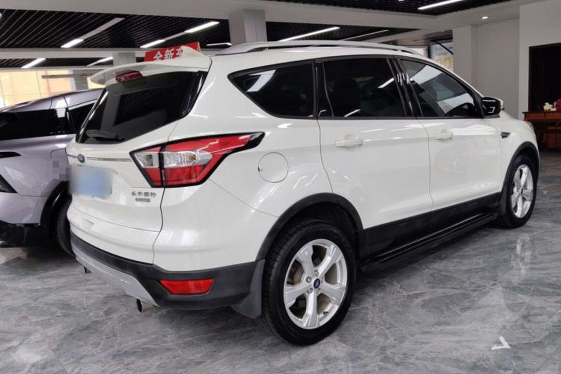 Used Ford Kuga 2017 EcoBoost 180 Two-Wheel-Drive Elite Trim Rear Right 45 Deg