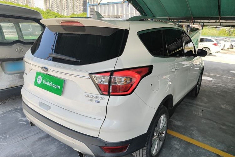 Used Ford Kuga 2017 EcoBoost 245 4x4 Prestige Edition Rear Right 45 Deg