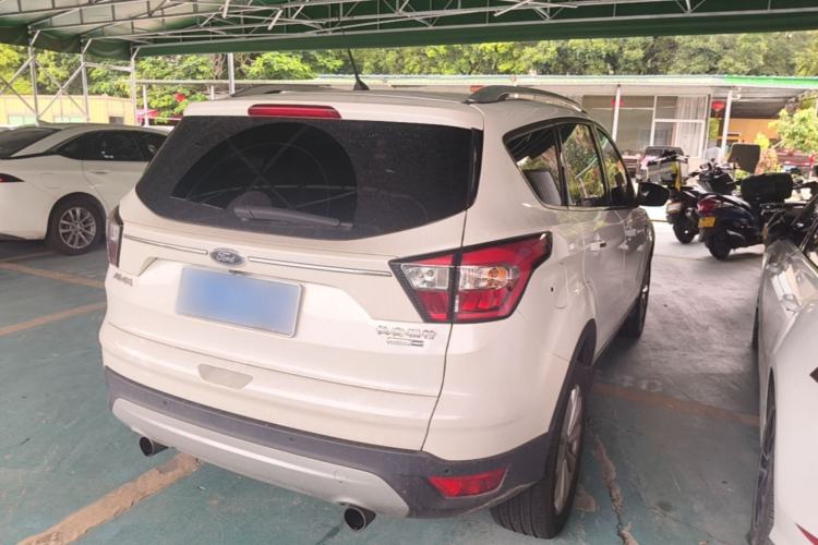 Used Ford Kuga 2017 EcoBoost 245 4x4 Prestige Edition Rear Right 45 Deg