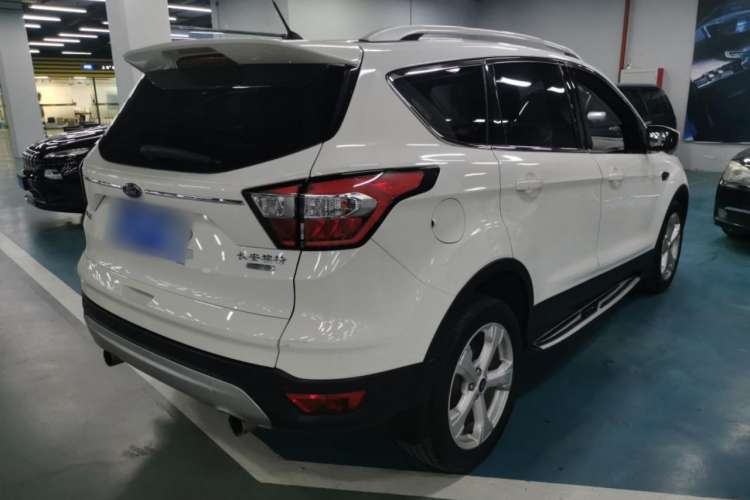 Used Ford Kuga 2017 EcoBoost 180 Two-Wheel-Drive Elite Trim Rear Right 45 Deg